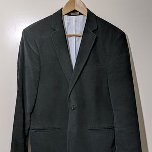 Banana Republic 38R Dark Grey Corduroy Blazer